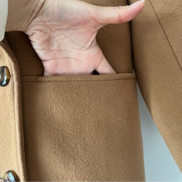 Sezane James Wool Coat Size US Small - Picture 4 of 6